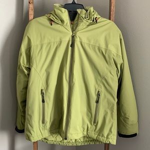 Lands' End women's Aquacheck rain jacket